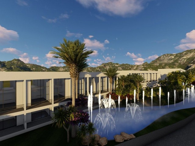 2+1 DUBLEX-PENTHOUSE-WOHNUNG IN ZYPERN, KYRENIA, ESENTEPE, fußläufig zum Meer