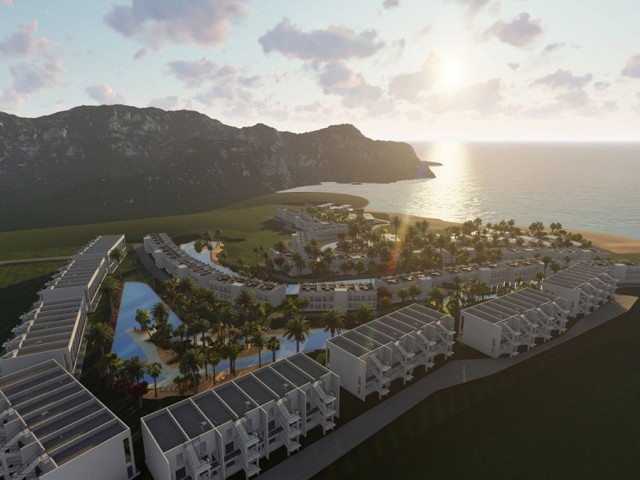 2+1 DUBLEX-PENTHOUSE-WOHNUNG IN ZYPERN, KYRENIA, ESENTEPE, fußläufig zum Meer