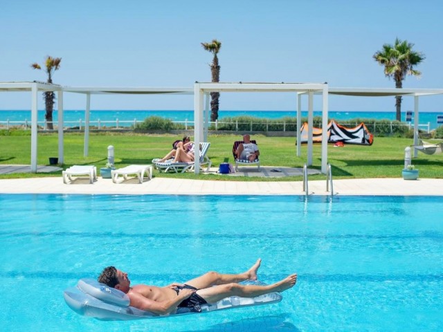 Cyprus Lefke Beachfront Wellness Project with Turkish Title Studio, 1,2,3 Bedroom Apartments with Payment Plan