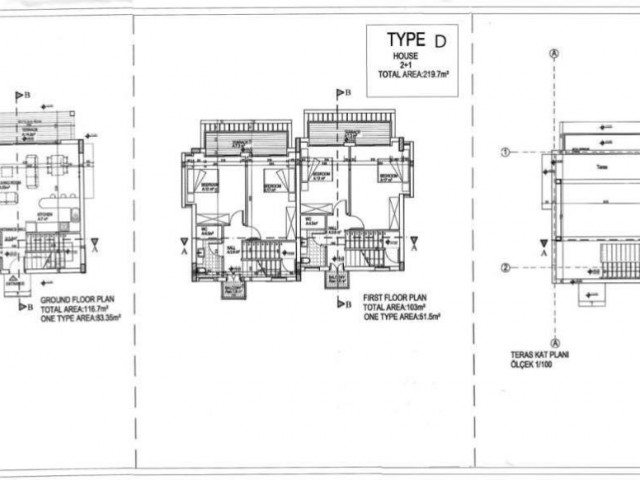 A Seafront Life Begins in Cyprus Girne Lapta 2+1 Garden and Upper Floor Apartments with Payment Plan