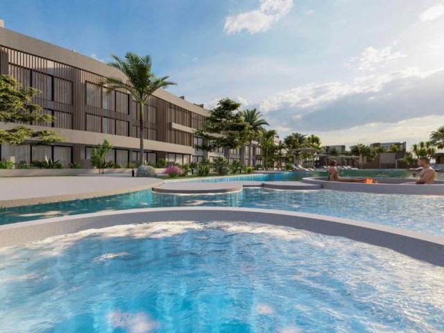 Meerblick-Studio 1+1 und 2+1 Exklusive Apartments in Yeniboğaziçi, Famagusta, Zypern