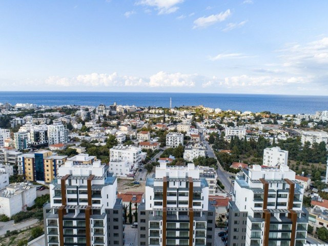  Möblierte türkische 2+1-Immobilie zum Verkauf in einem Komplex im Zentrum von Kyrenia, TRNC