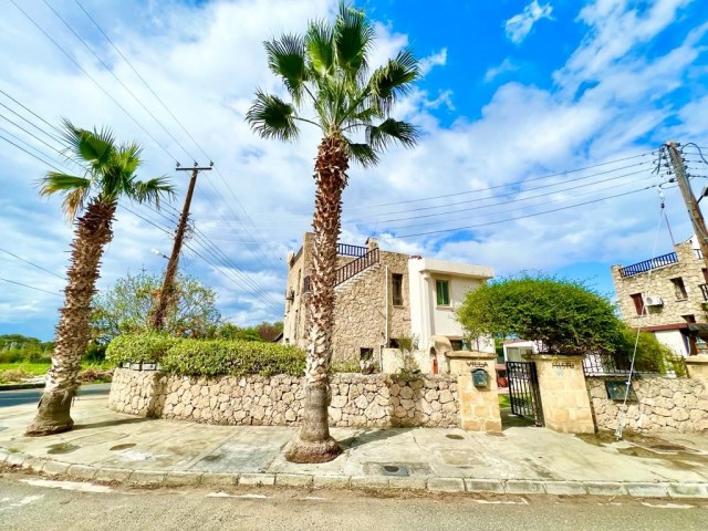 4+1 Pool Villa with Sea and Mountain views for sale in Catalkoy, Kyrenia. 