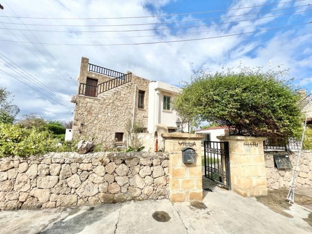 4+1 Pool Villa with Sea and Mountain views for sale in Catalkoy, Kyrenia. 