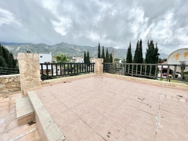 4+1 Pool Villa with Sea and Mountain views for sale in Catalkoy, Kyrenia. 