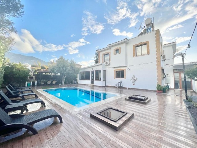 Fully furnished 4+1 Pool Villa for sale in Ozankoy, Kyrenia