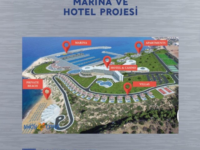 Kıbrıs Girne  Esentepe de Denize Sıfır  Lux  1+1  Muhteşem Penthouse Daire