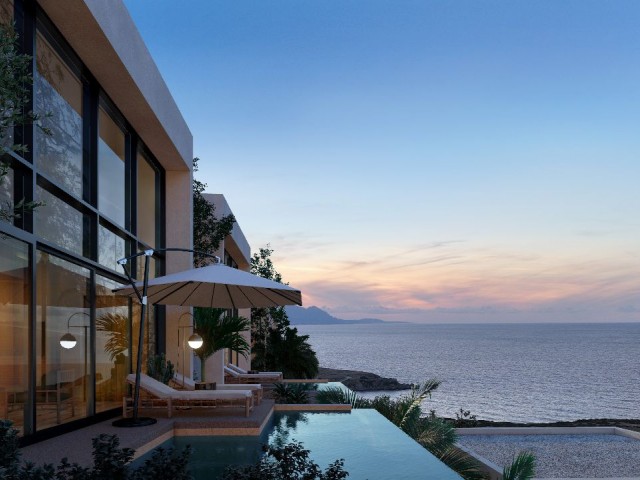 Cyprus Kyrenia Esentepe Beachfront Lux Magnificent Studio 1. 2. 3. Bedroom Luxury Apartments