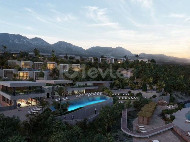 Studio-Apartments mit Meerblick zu verkaufen in Kyrenia Esentepe Region