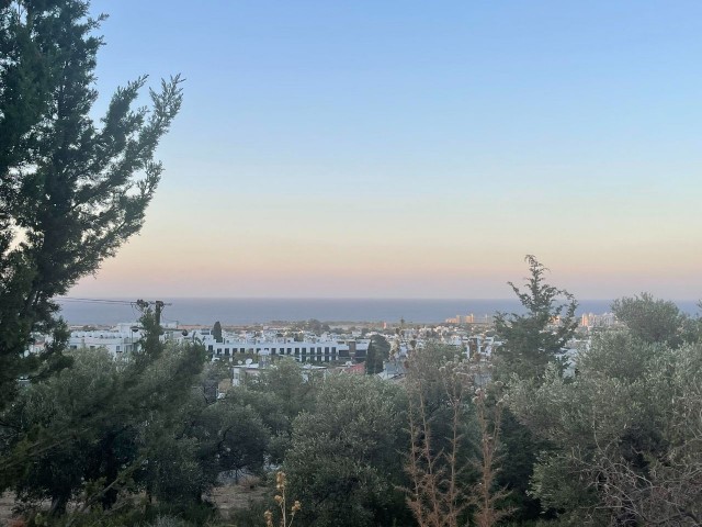 Full Sea View 90% Zoning Opportunity Land in Alsancak, Kyrenia, Cyprus