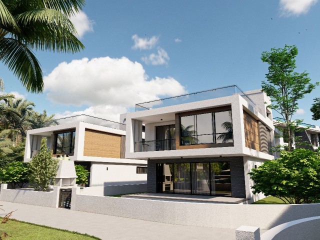 İskele Long Beach Bölgesinde Satılık Modern Villa