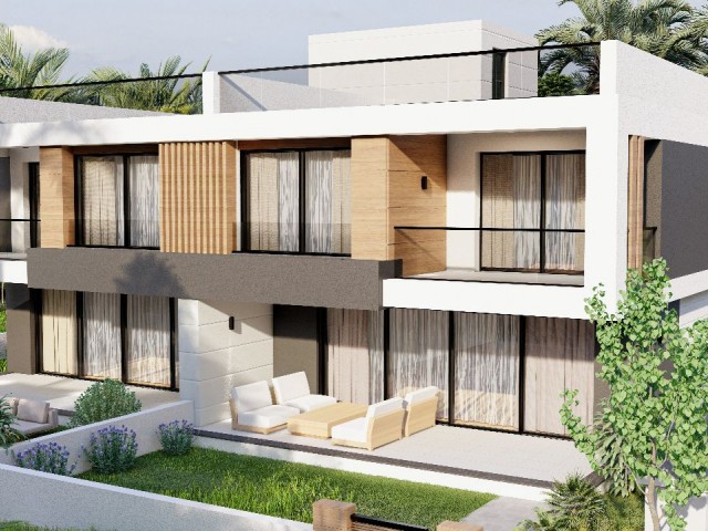 İskele Long Beach Bölgesinde Satılık Modern Villa