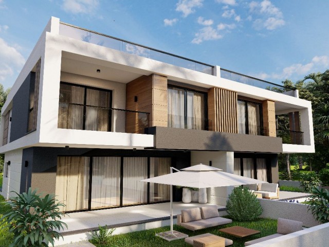 İskele Long Beach Bölgesinde Satılık Modern Villa