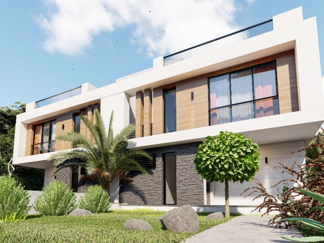 İskele Long Beach Bölgesinde Satılık Modern Villa