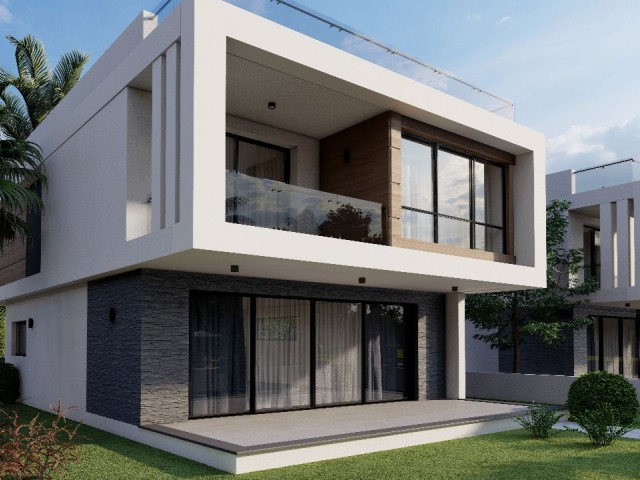 İskele Long Beach Bölgesinde Satılık Modern Villa