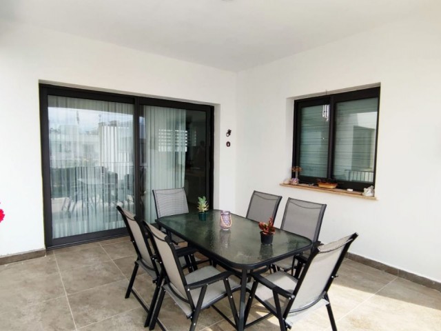 Cyprus, Kyrenia, 3+1 Flat for Sale with Communal Pool, Full Sea View, Spacious Area in Olive Grove