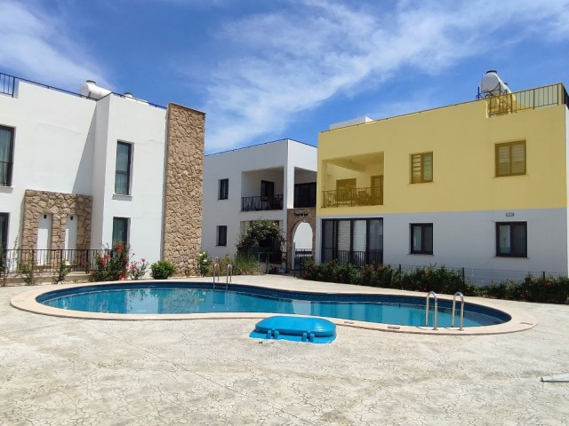 Cyprus, Kyrenia, 3+1 Flat for Sale with Communal Pool, Full Sea View, Spacious Area in Olive Grove