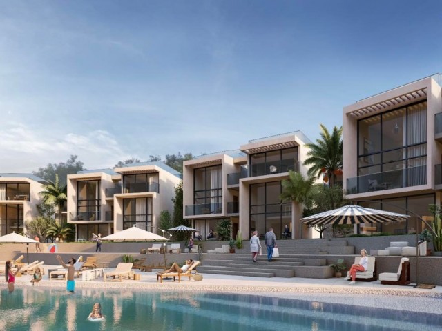 Cyprus Kyrenia Esentepe Beachfront Lux Magnificent Studio 1. 2. 3. Bedroom Luxury Apartments