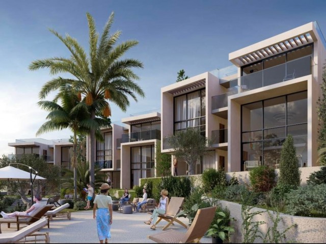 Cyprus Kyrenia Esentepe Beachfront Lux Magnificent Studio 1. 2. 3. Bedroom Luxury Apartments