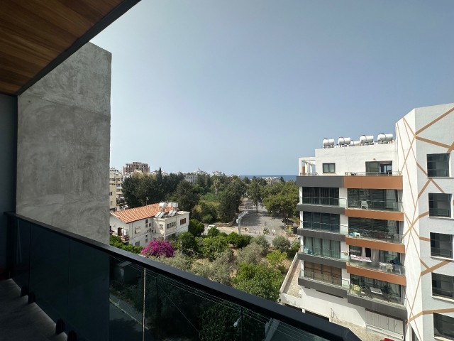 3+1 fully furnished penthouse for rent in Kyrenia Center