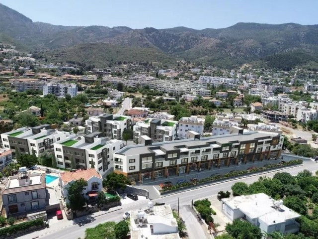 FIRSAT FİYAT!!! Kıbrıs Girne Alsancak'ta Ödeme Planlı 1+1 Sıfır Daire 