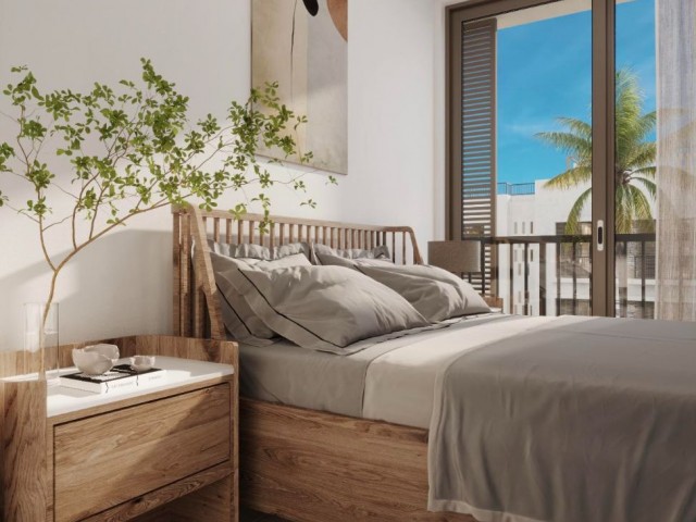 A Fabulous Life with 1,2,3 Bedrooms Begins in Cyprus Kyrenia Alsancak's Most Prestigious Project, 10 Years Turkish Lira Loan Ready