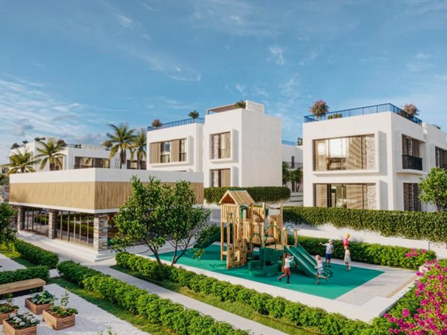 A Fabulous Life with 1,2,3 Bedrooms Begins in Cyprus Kyrenia Alsancak's Most Prestigious Project, 10 Years Turkish Lira Loan Ready