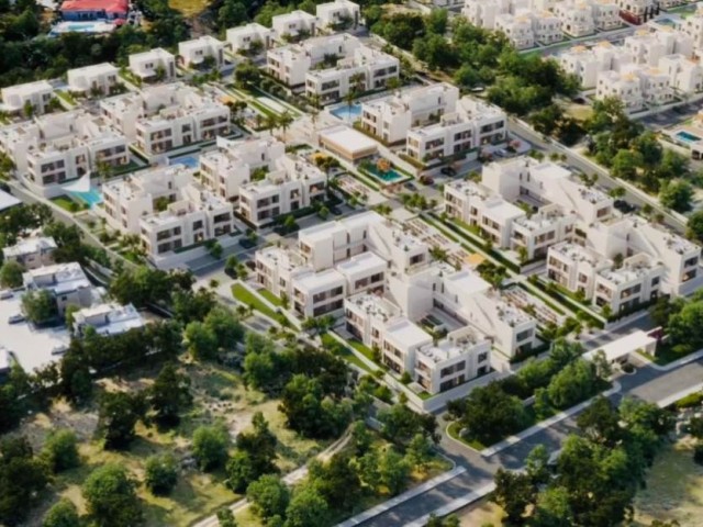 3+1 Villa mit Meerblick und 10 Jahren türkischem Lira-Darlehen im prestigeträchtigsten Projekt Zyperns, Kyrenia Alsancak