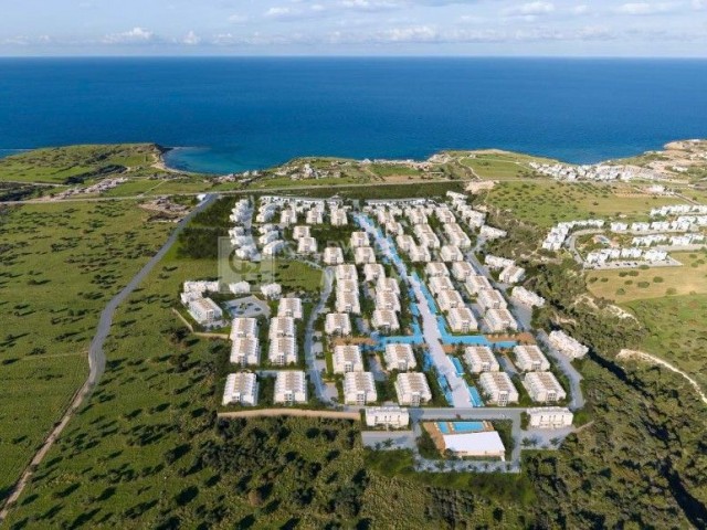 Квартиры 1+1 с уникальными условиями оплаты в пешей доступности до моря в Эсентепе, Кирения, Кипр