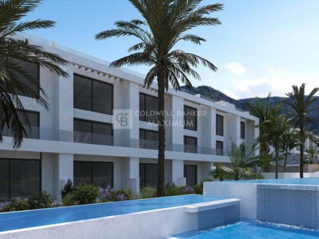 Уникальные квартиры-студии с видом на море в Кирении Эсентепе, Кипр с возможностью оплаты
