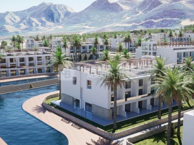 Уникальные квартиры-студии с видом на море в Кирении Эсентепе, Кипр с возможностью оплаты