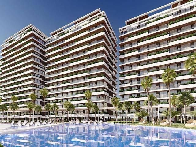 Investitionsmöglichkeit in der Region Iskele Long Beach auf Zypern. 1+0 Wohnung zum Verkauf im Grand Sapphire Project