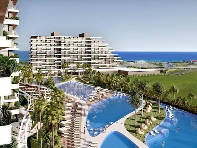 Kıbrıs İskele Long Beach Bölgesinde Yatırım Fırsatı..Grand Sapphire Projesinde Satılık 1+0 Daire