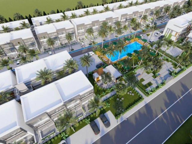 Fırsat Kıbrıs Luxury Studio Flats for Sale in Iskele Long Beach