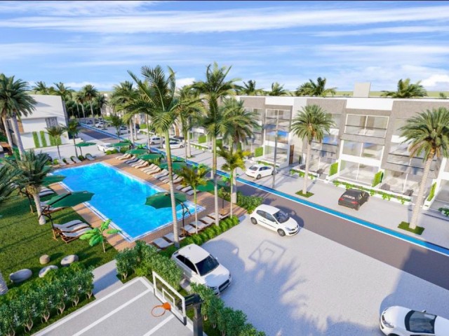 Fırsat Kıbrıs Luxury Studio Flats for Sale in Iskele Long Beach