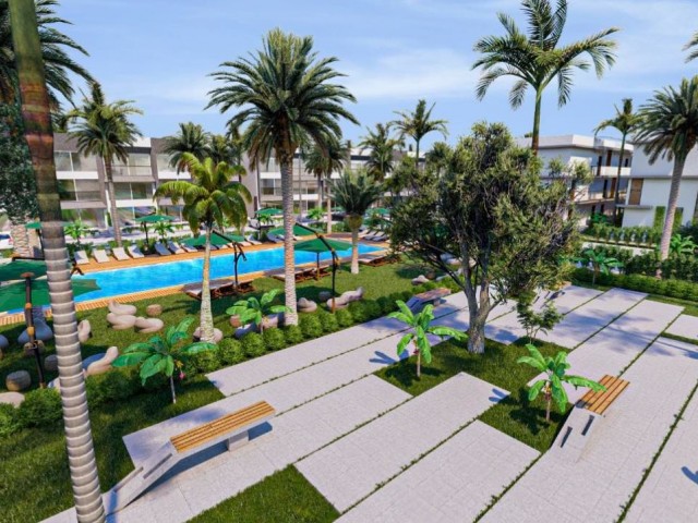 Fırsat Kıbrıs Luxury Studio Flats for Sale in Iskele Long Beach