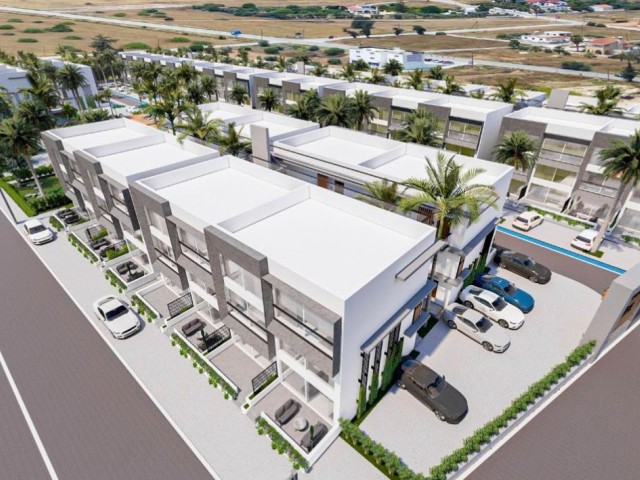Fırsat Kıbrıs Luxus-Studiowohnungen zum Verkauf in Iskele Long Beach