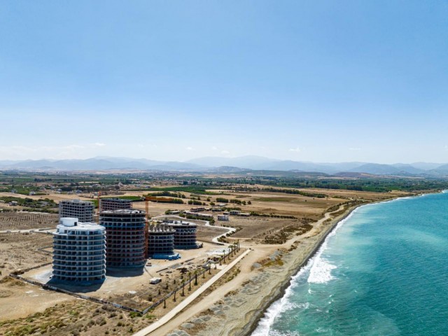 اقامتگاه های 1+1 و 2+1 با قیمت های فرصت برای زندگی و سرمایه گذاری در ساحل در لفکه، قبرس