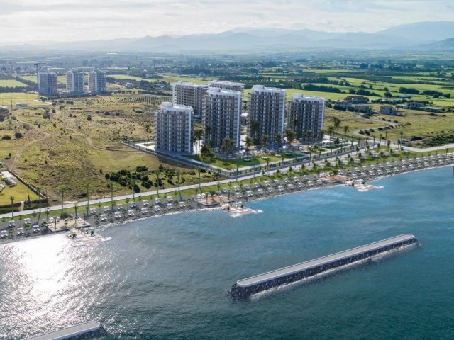 1+1 and 2+1 Residences with Opportunity Prices for Seafront Life and Investment in Lefke, Cyprus