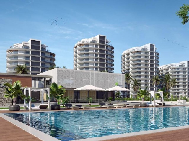 Резиденции 1+1 и 2+1 с выгодными ценами для жизни на берегу моря и инвестиций в Лефке, Кипр