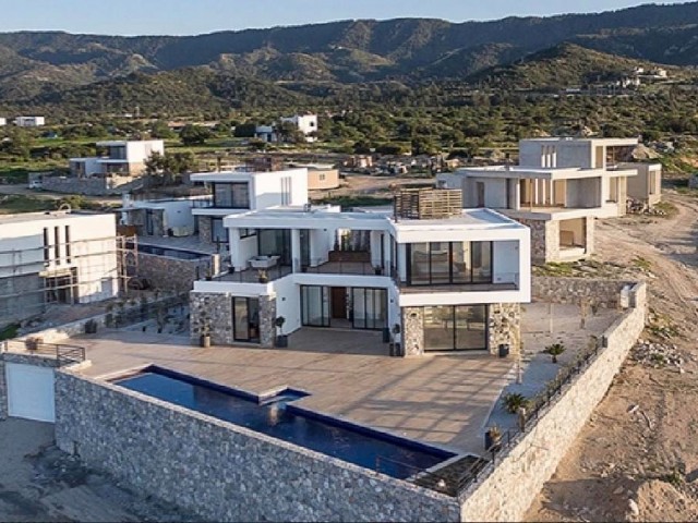 Magnificent Seafront Villas with Private Pool in Kyrenia Esentepe, Cyprus