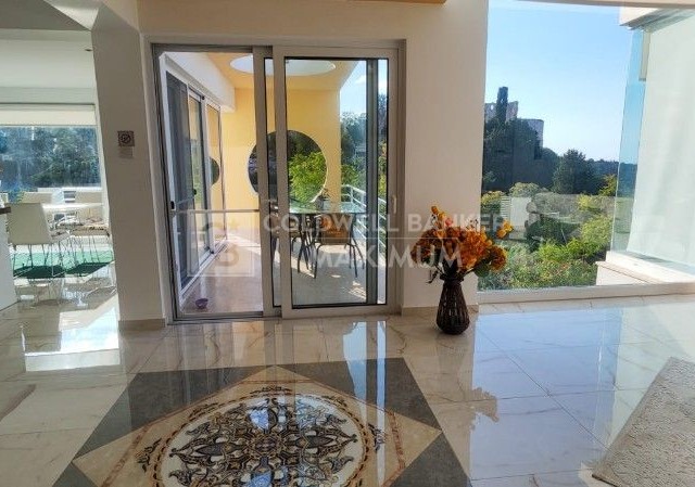 4+1 Villa for Rent with Magnificent Views and Private Pool in Cyprus, Kyrenia, Bellapais Region