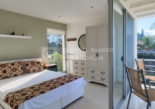 4+1 Villa zu vermieten mit herrlicher Aussicht und privatem Pool in Zypern, Kyrenia, Region Bellapais