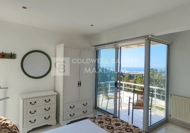 4+1 Villa for Rent with Magnificent Views and Private Pool in Cyprus, Kyrenia, Bellapais Region