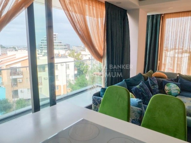 Luxury Design 2+1 Flat for Rent in Kyrenia Center