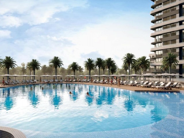 زندگی 7 ستاره در استودیوی Long Beach 1.2.3 Bedroom Flats Kıbrıs İskele آغاز می شود