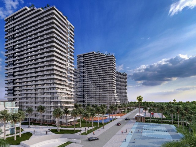 Kıbrıs İskele Long Beach Bölgesinde Denize 500 metre Uzaklıkta Stüdyo Daireler