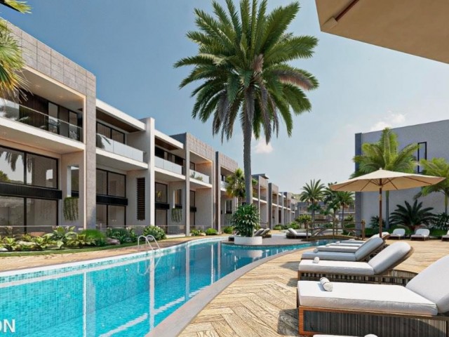 A Life Close to the Sea in Cyprus Kyrenia Karşıyaka Modern Studio 1,2,3 Bedroom Apartments