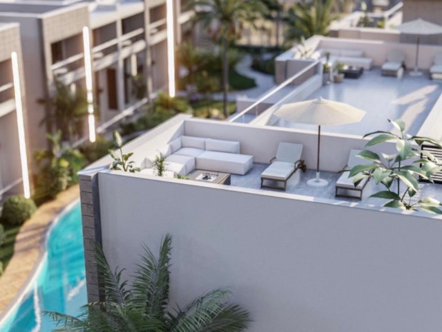 A Life Close to the Sea in Cyprus Kyrenia Karşıyaka Modern Studio 1,2,3 Bedroom Apartments