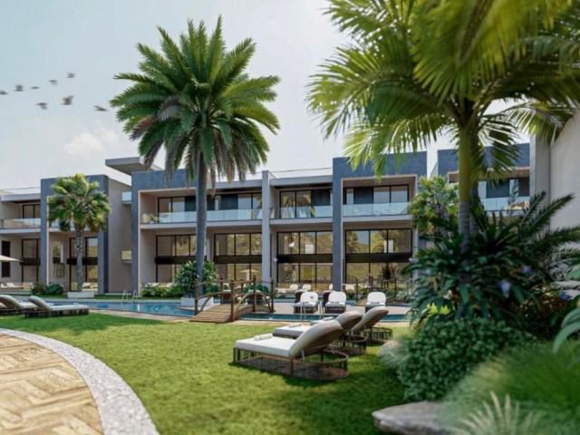 Ein Leben nahe am Meer in Zypern Kyrenia Karşıyaka Moderne Studio-Apartments mit 1,2,3 Schlafzimmern